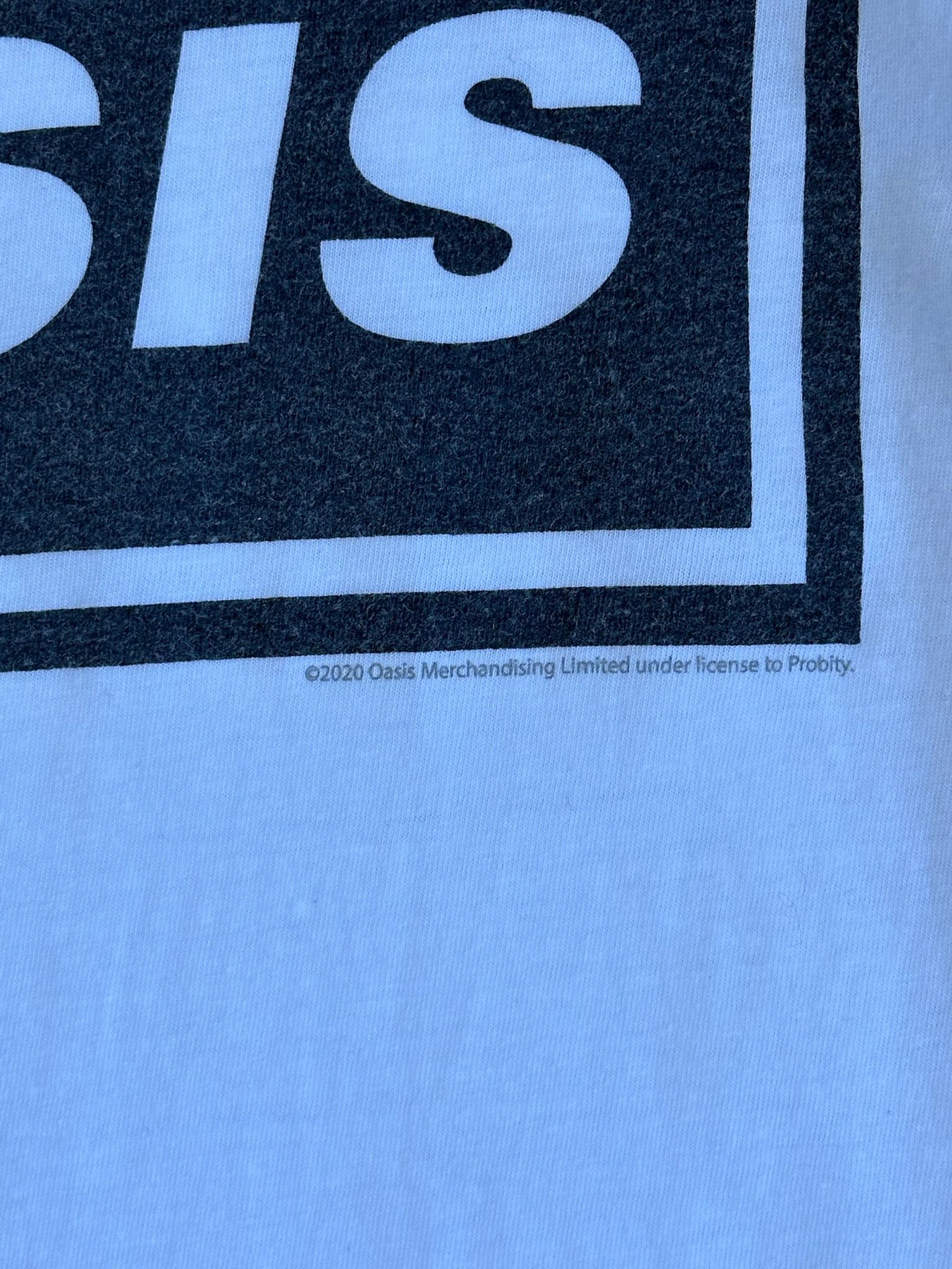 Band Tees Vintage OASIS BOX LOGO BAND BRITPOP T-shirt Size US S / EU 44-46 / 1 - 3 Thumbnail