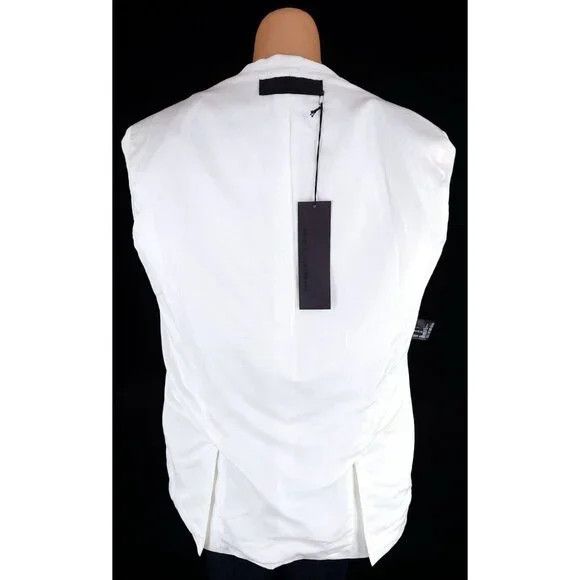 Haider Ackermann Haider Ackermann Single Breasted Blazer FR 36 US 4 White NWT Size S / US 4 / IT 40 - 9 Thumbnail