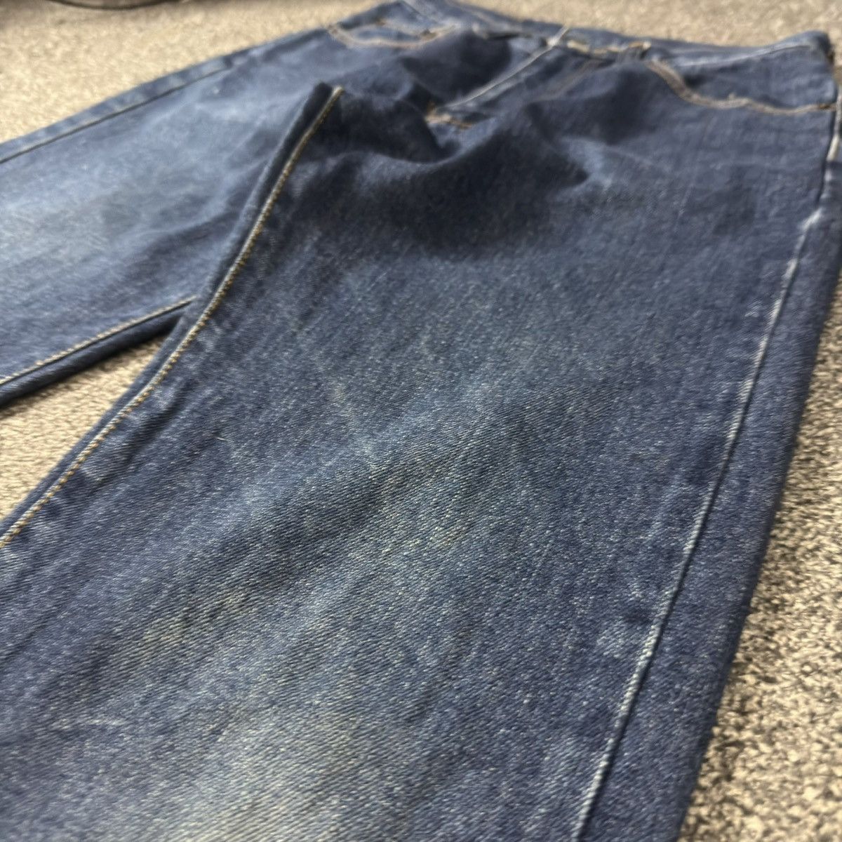 Warehouse 🔥🇯🇵 Vintage 90s Japanese Indigo Blue Warehouse Archive Jeans Size US 27 - 6 Thumbnail