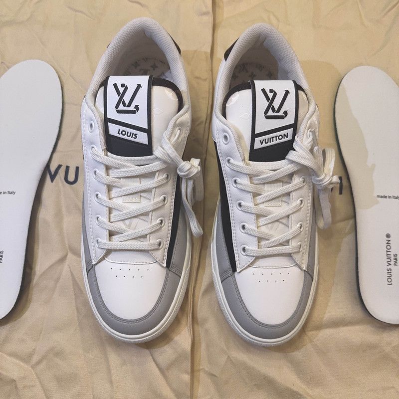 Louis Vuitton Louis Vuitton Charlie Leather Low-Top Sneakers -2508 Size US 8 / EU 41 - 2 Thumbnail