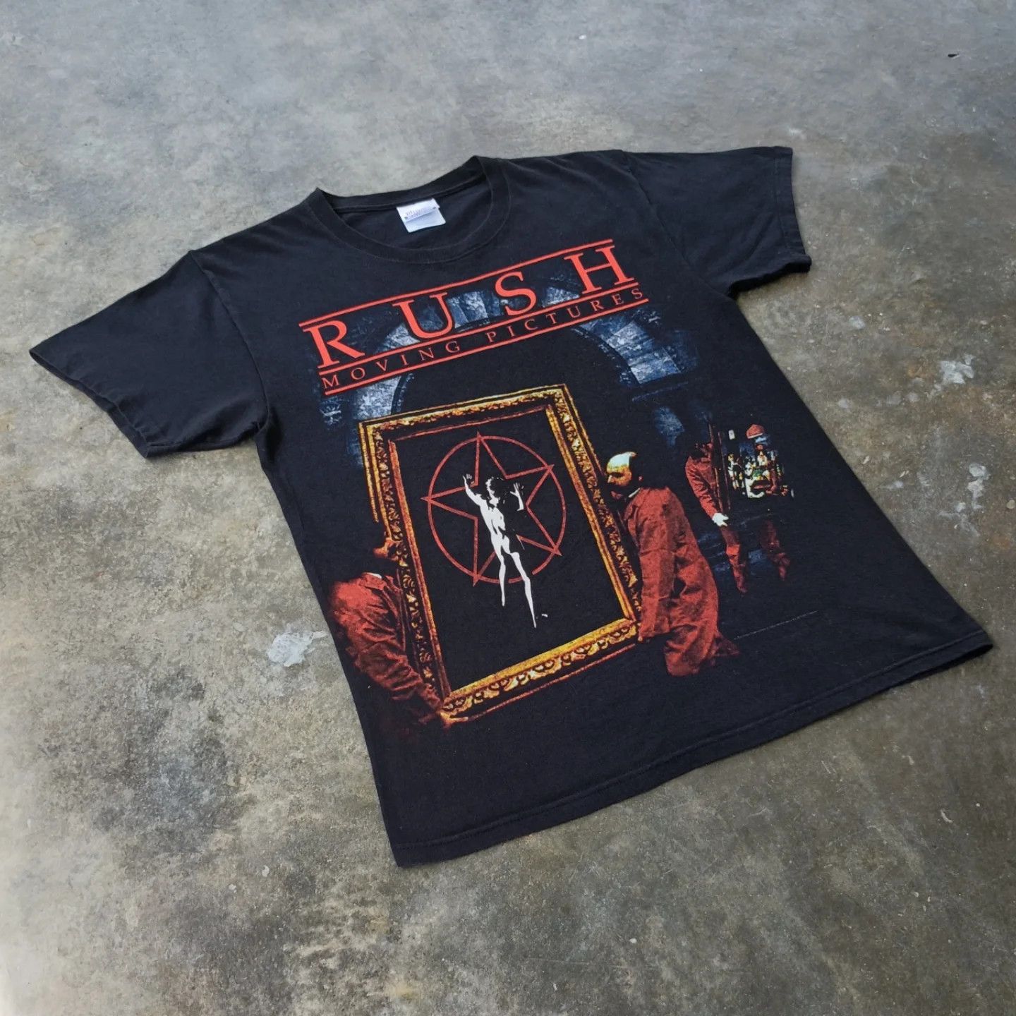 Band Tees × Hanes × Vintage 2010 Rush Moving Pictures Band Tees Size US M / EU 48-50 / 2 - 3 Thumbnail