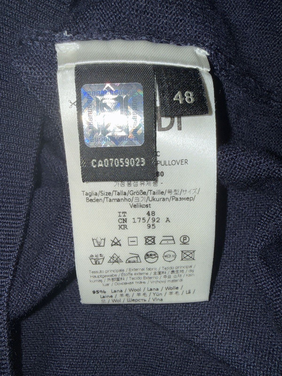 Fendi FENDI Mockneck Sweater Size US S / EU 44-46 / 1 - 4 Thumbnail