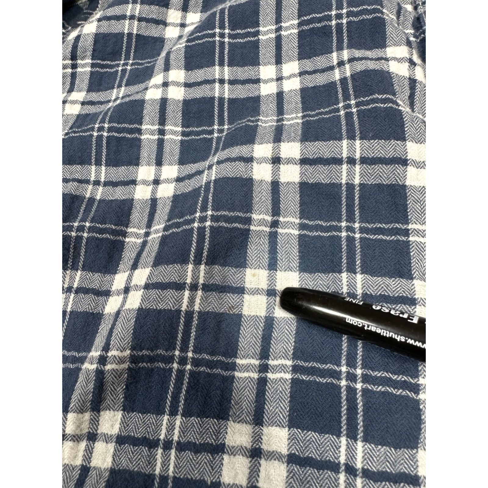 J.Crew J. Crew Women's Blue Plaid Shirt Long Sleeve Button-Up Cotton Casual Sz M Size M / US 6-8 / IT 42-44 - 7 Thumbnail