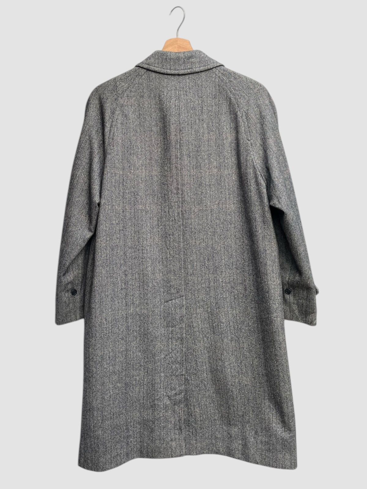 Burberry Vintage Burberrys Herringbone Wool Coat Size US S / EU 44-46 / 1 - 6 Thumbnail