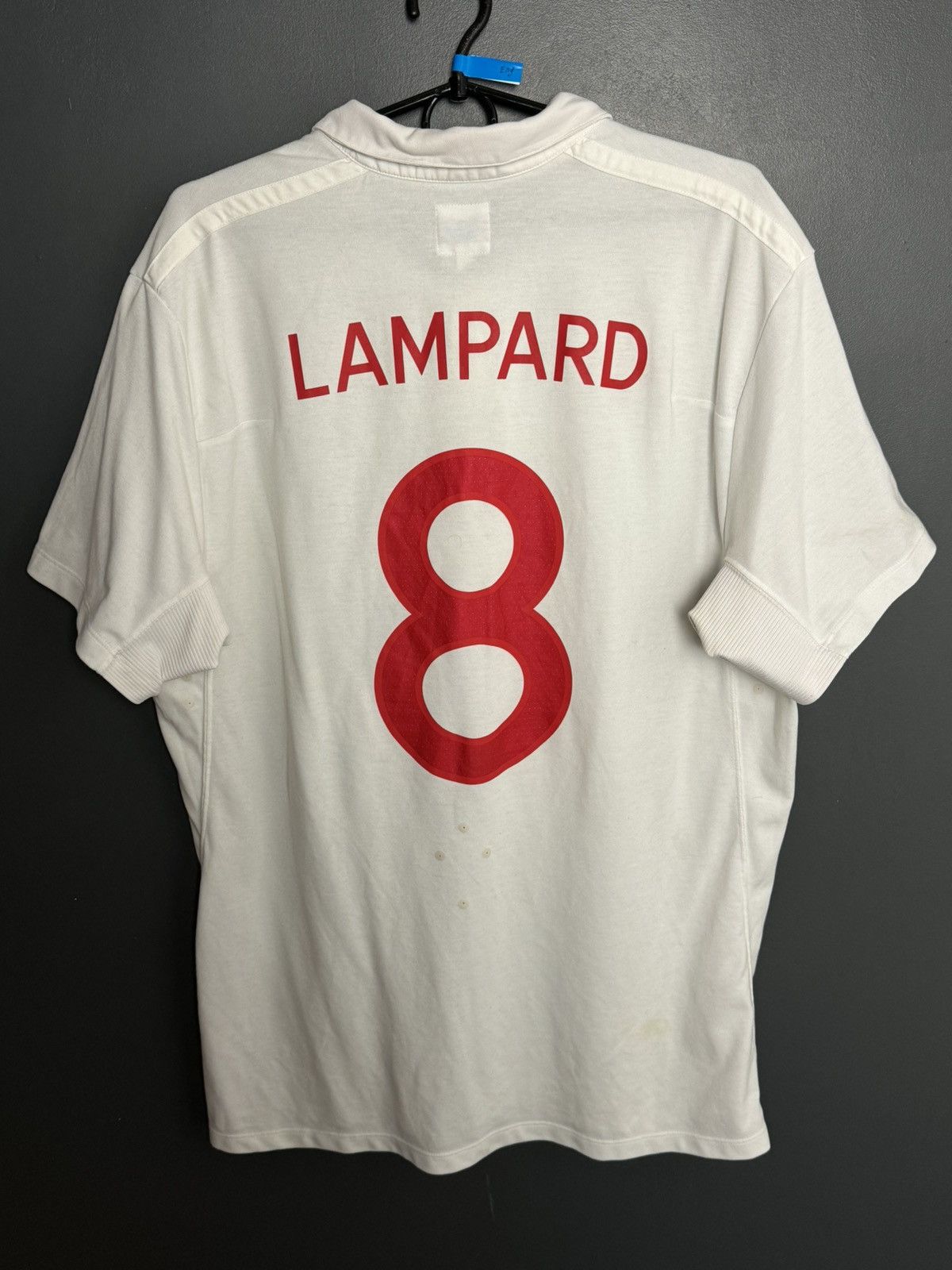 Umbro England National Team 09/10 Home Lampard Football Jersey Size US XL / EU 56 / 4 - 1 Thumbnail