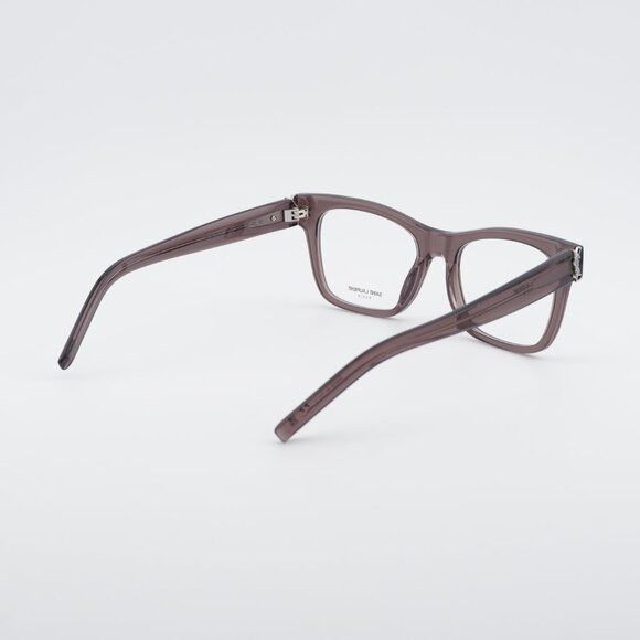 Saint Laurent Paris Saint Laurent SLM118 003 Square Eyeglasses Brown 52mm Frame Size ONE SIZE - 10 Thumbnail