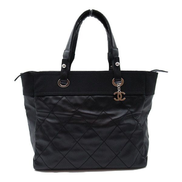 image of Chanel Paris-Biarritz Tote Bag in Black, Women's