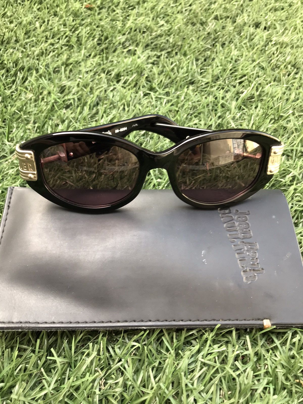 Jean Paul Gaultier jean Paul Gaultier 56-5204 Vintage Sunglasses Size ONE SIZE - 3 Thumbnail
