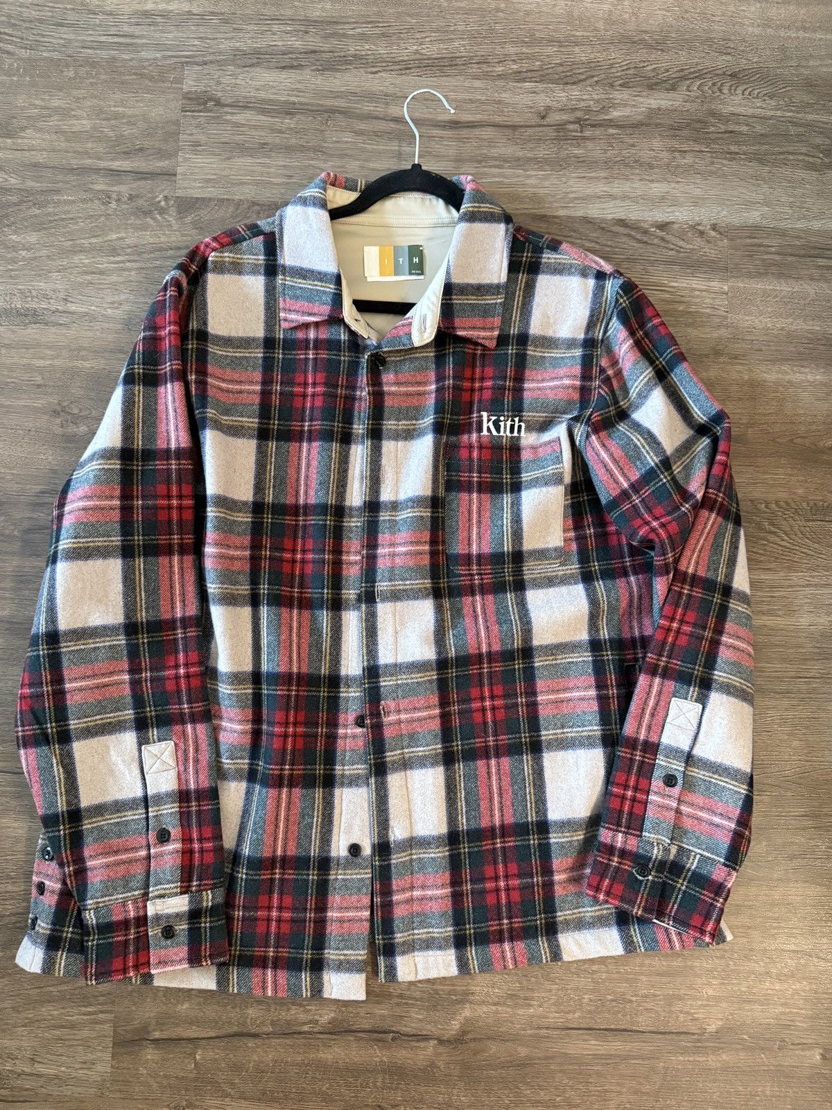 Kith KITH Check Plaid Ginza Shirt Jacket FW21 Size XL | Grailed