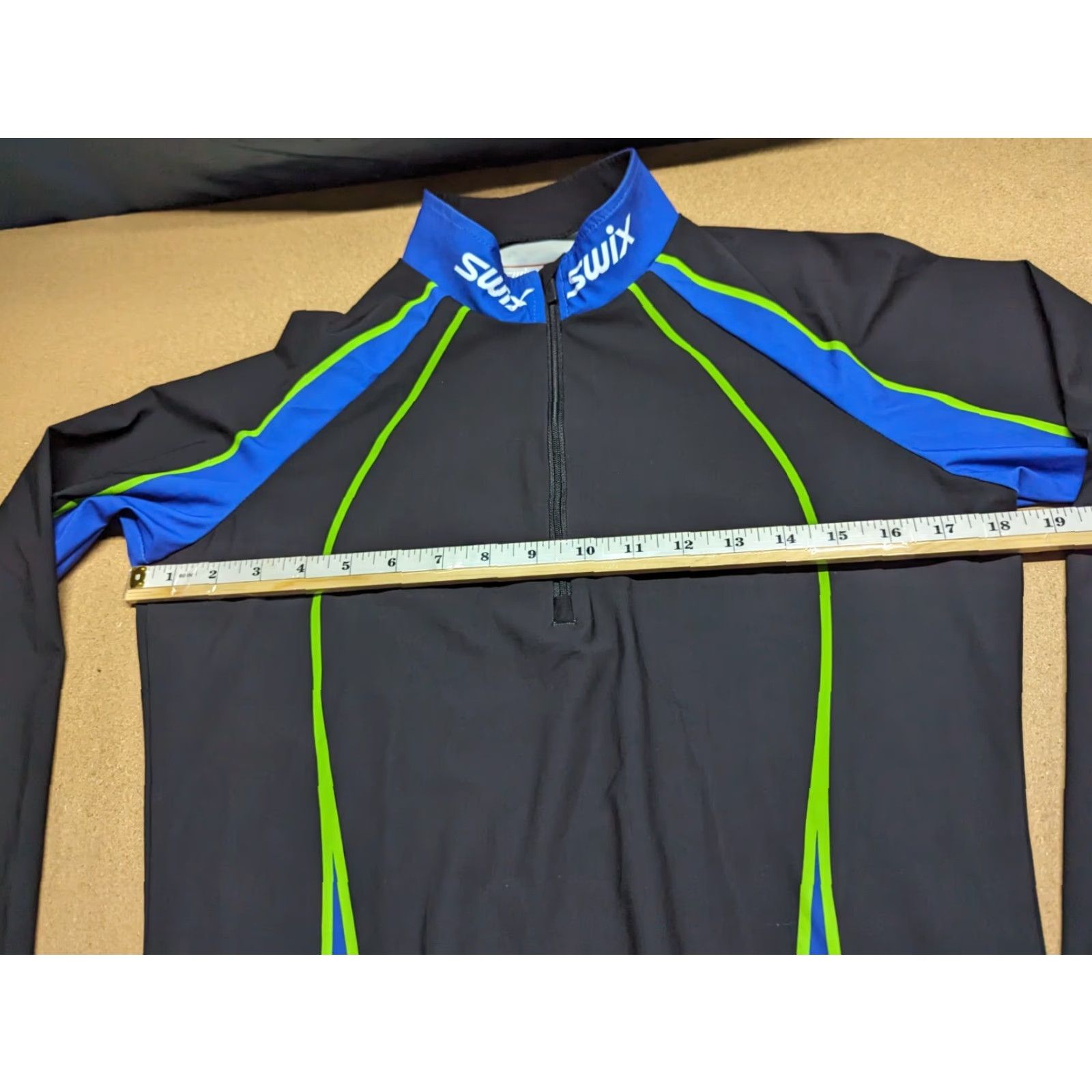 Vintage Swix Skin Suit Top Size M Sport Stretch Biathlon Cross Country Skinsuit Ski Size M / US 6-8 / IT 42-44 - 3 Thumbnail