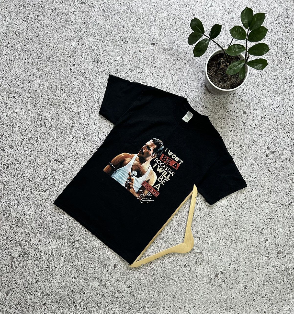 Band Tees I won’t be Rockstar I will be a legend Freddie Mercury Tee Size US M / EU 48-50 / 2 - 1 Thumbnail