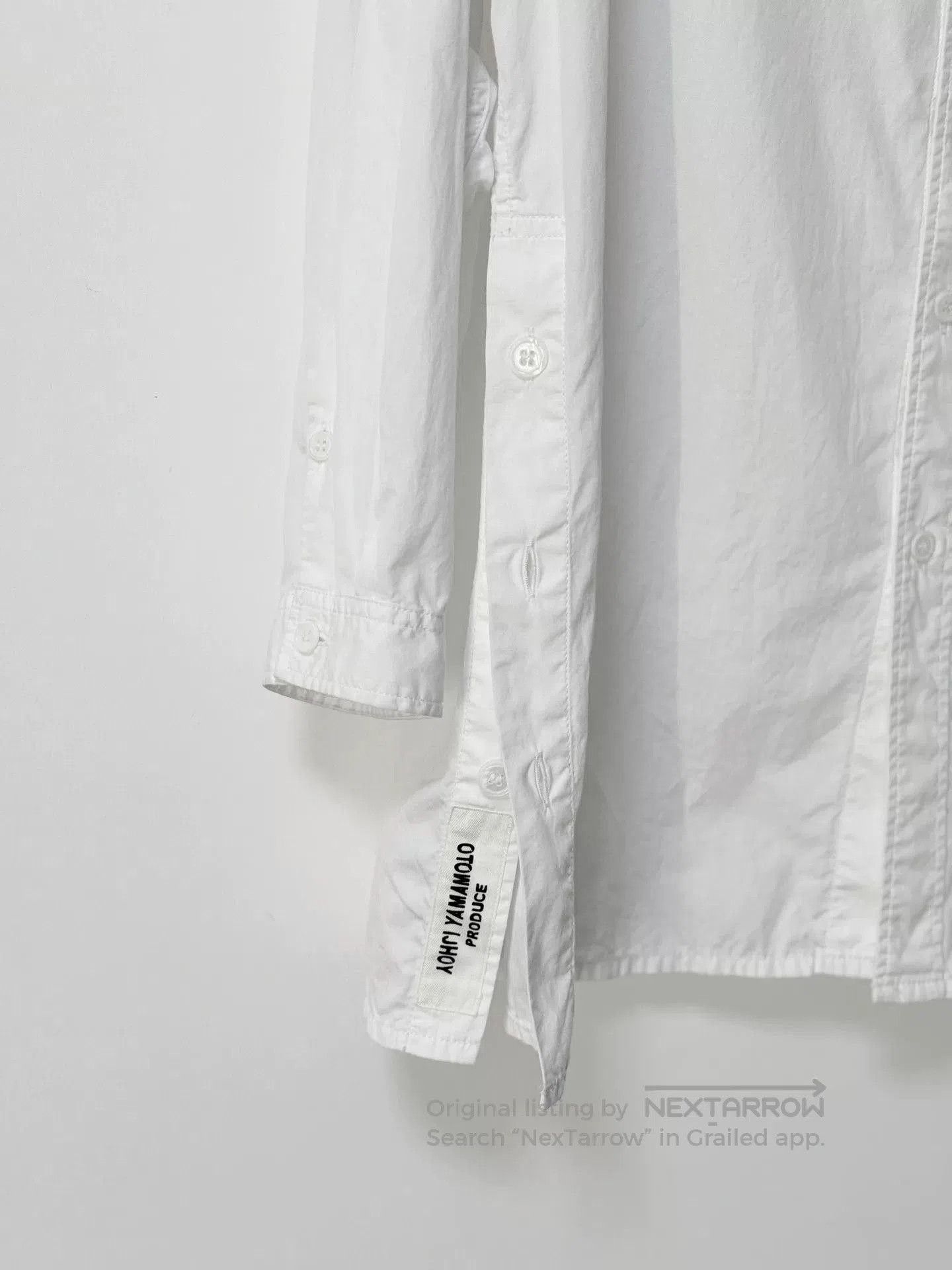 Yohji Yamamoto Yohji Yamamoto Asymmetrical Collared Shirt. Size US M / EU 48-50 / 2 - 4 Thumbnail