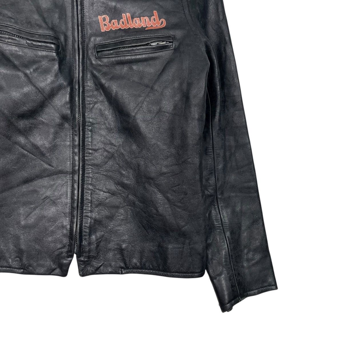 Other Riders Badland Motorcycle Biker Leather Jacket Size US XXS / EU 40 - 4 Thumbnail