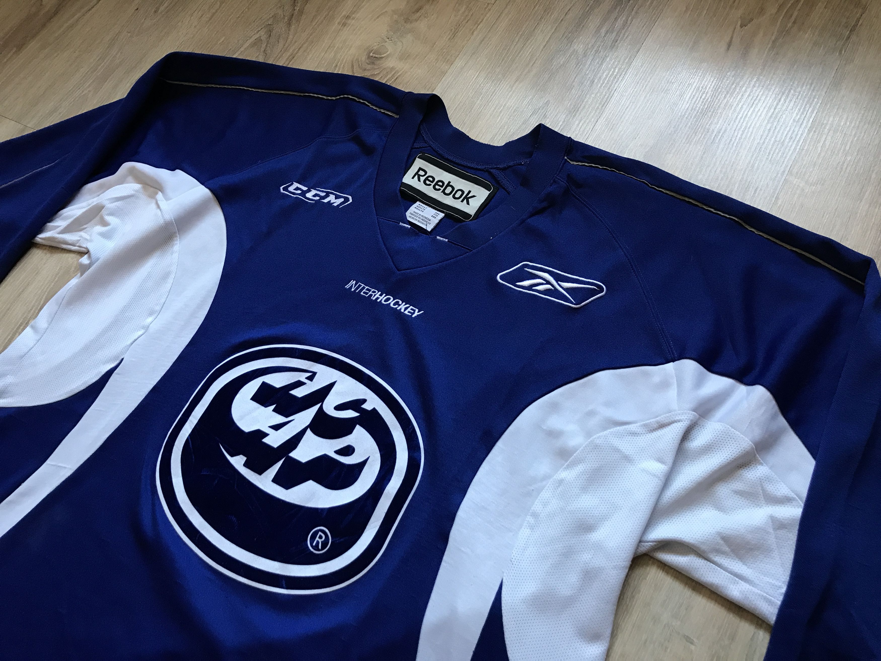 NHL × Reebok × Vintage Rare Reebok Ambri Piotta Hockey Jersey Size US XXL / EU 58 / 5 - 2 Thumbnail