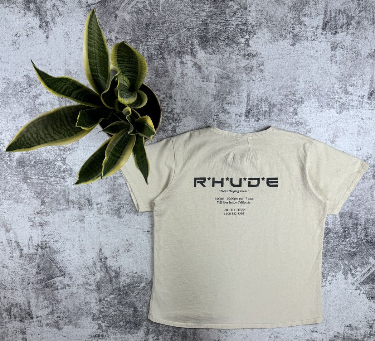 Rhude RHUDE I am Close to Giving Up Rap Hip Hop Jersey T Shirt Tee Size US M / EU 48-50 / 2 - 2 Thumbnail