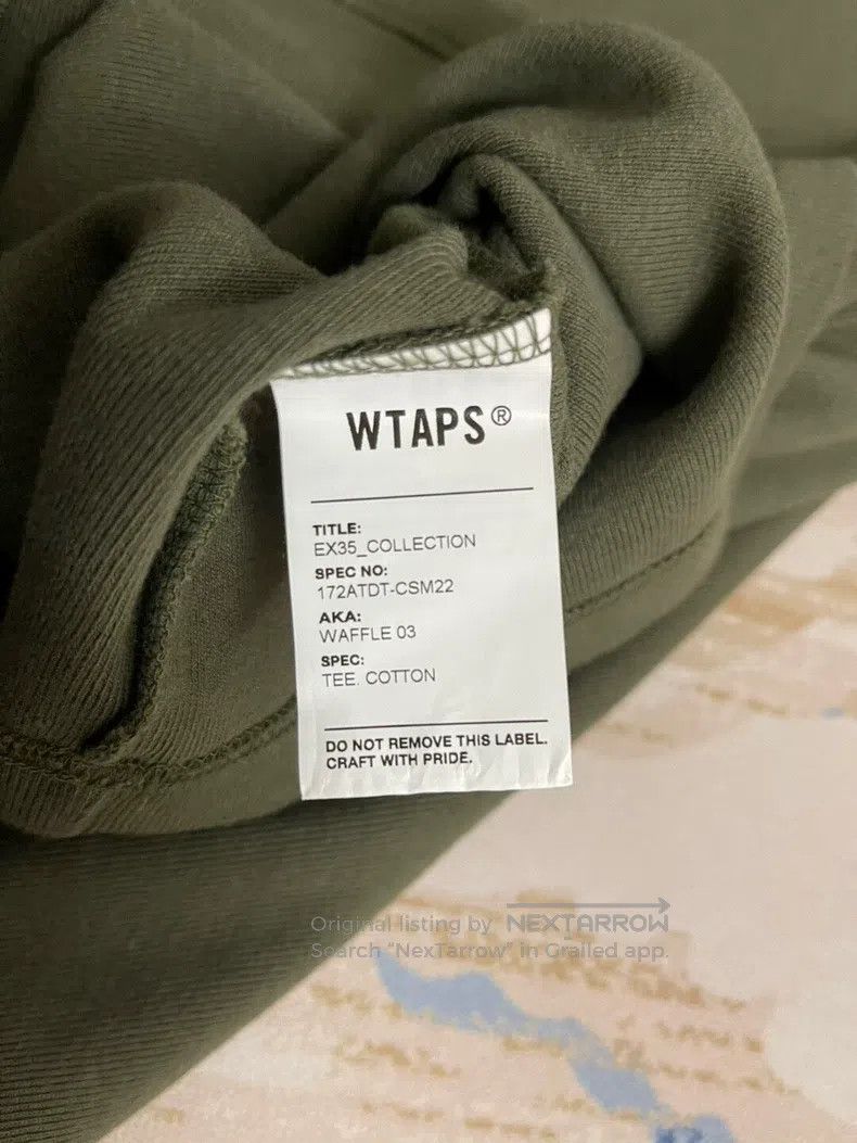 Wtaps Wtaps Waffle hoodie Size US S / EU 44-46 / 1 - 8 Thumbnail