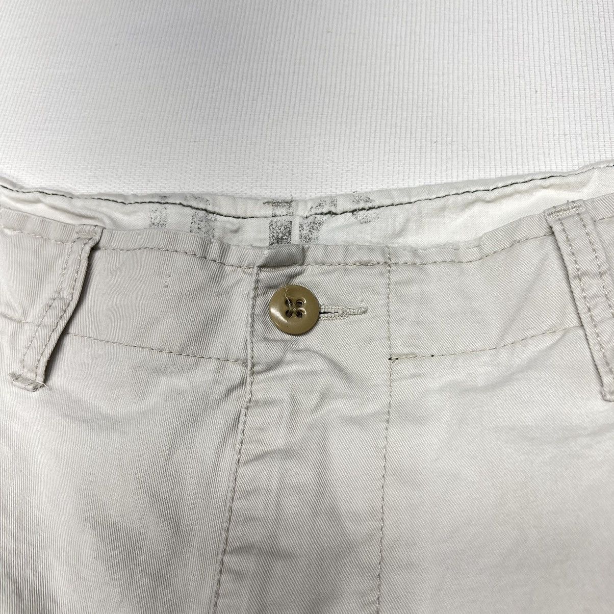Polo Ralph Lauren × Vintage VTG Polo Ralph Lauren Shorts Chino White Button Pocket Size US 36 / EU 52 - 4 Thumbnail