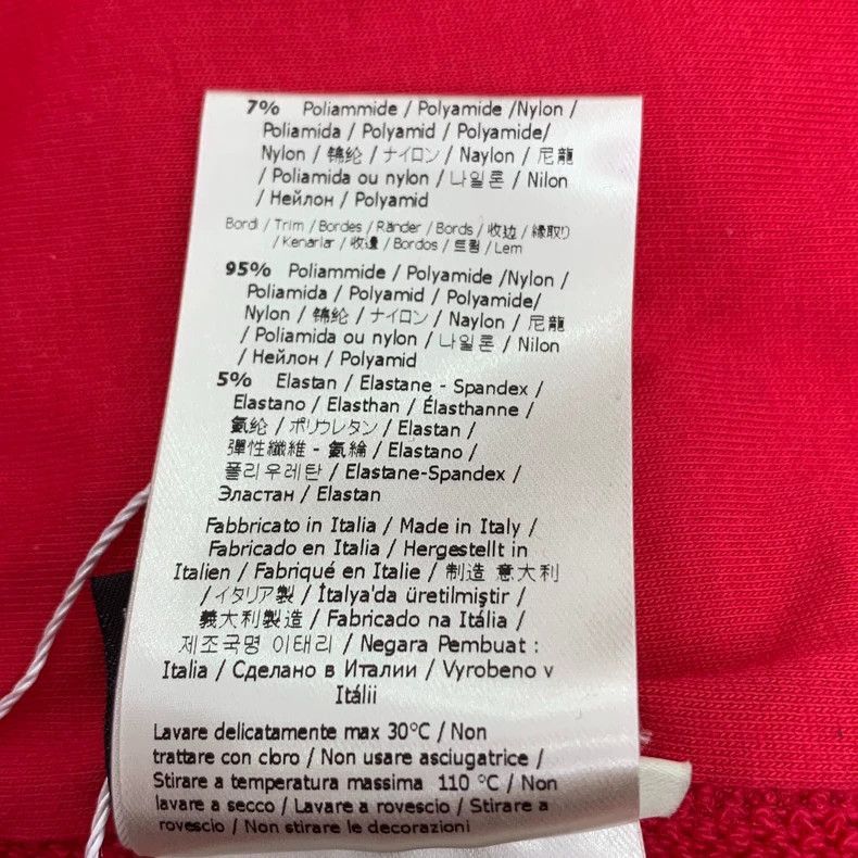 Fendi Fendi Red Logo Zip Jacket with Side Details Size US M / EU 48-50 / 2 - 8 Thumbnail