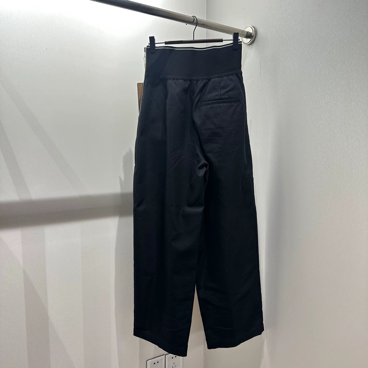 Alexander Wang Alexander Wang apr148 slogan waist cotton pants Size 2 Size 26" / US 2 / IT 38 - 2 Thumbnail