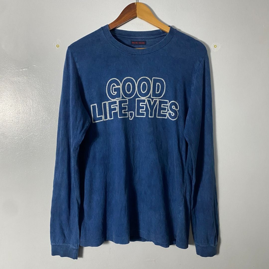 Blue Blue Japan Indigo LS Shirt M/L Size US L / EU 52-54 / 3 - 1 Thumbnail