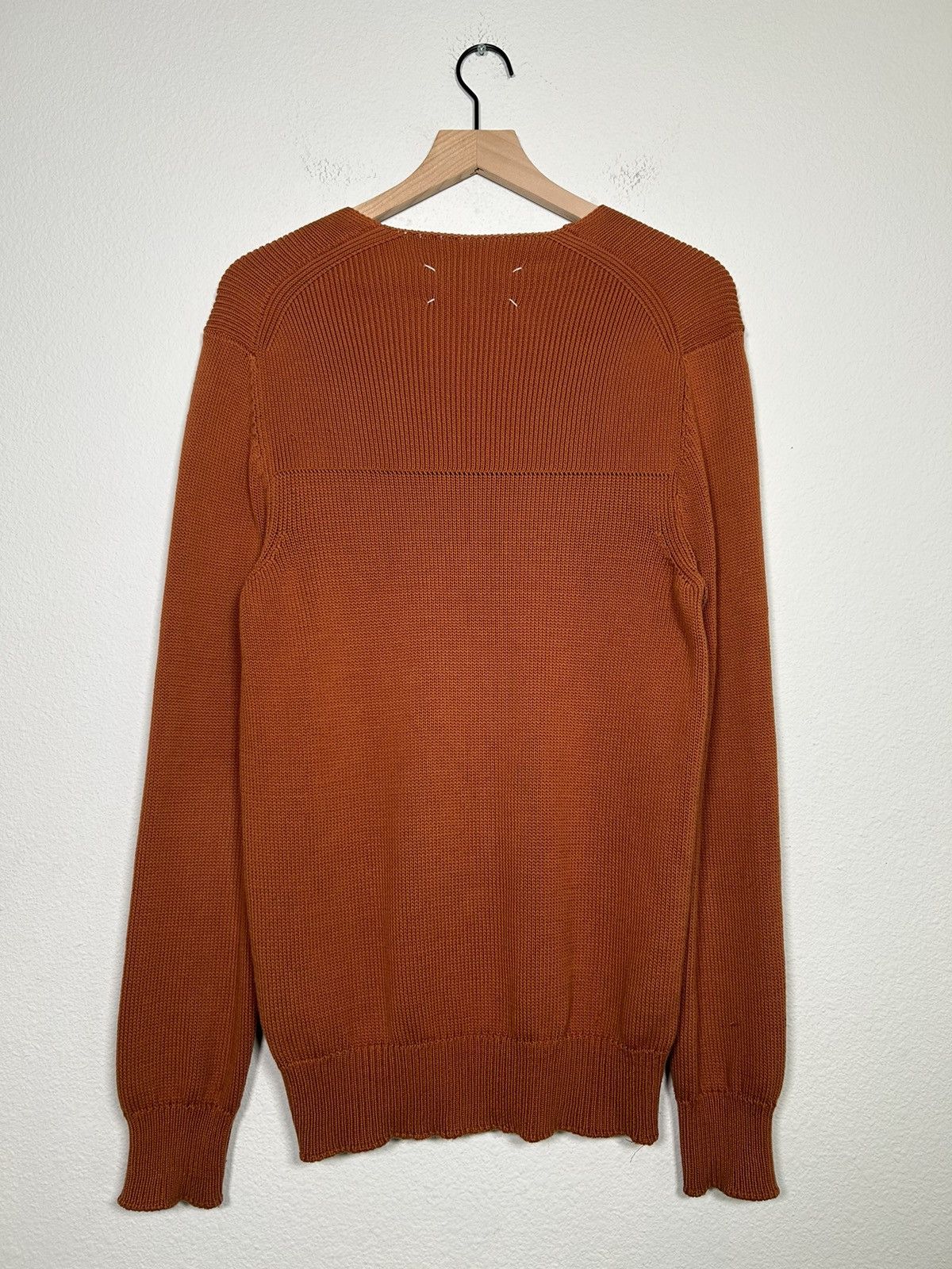 Maison Margiela SS12 Oversized V-Neck Knit Size US M / EU 48-50 / 2 - 4 Thumbnail