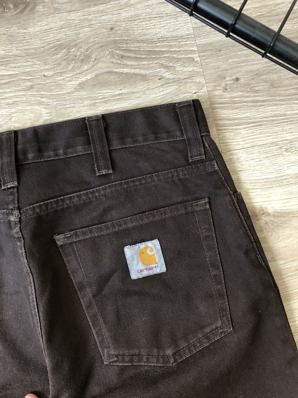 Carhartt Vintage Carhartt WIP Work Wear Brown Rockin’ Pant Y2K Size US 32 / EU 48 - 5 Thumbnail