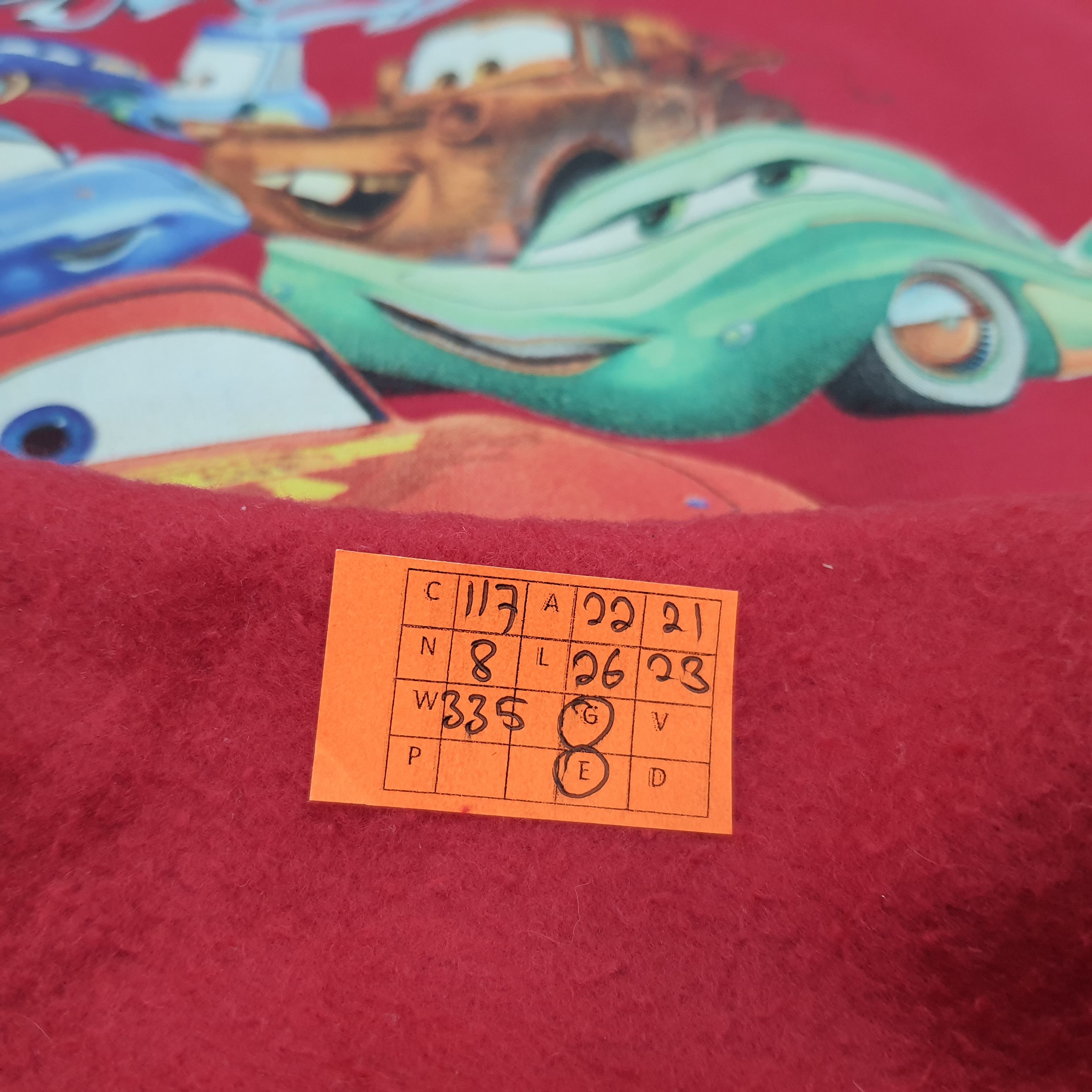 Vintage Vintage Disney Cars Lightning McQueen Movie Sweatshirt Size US M / EU 48-50 / 2 - 8 Thumbnail