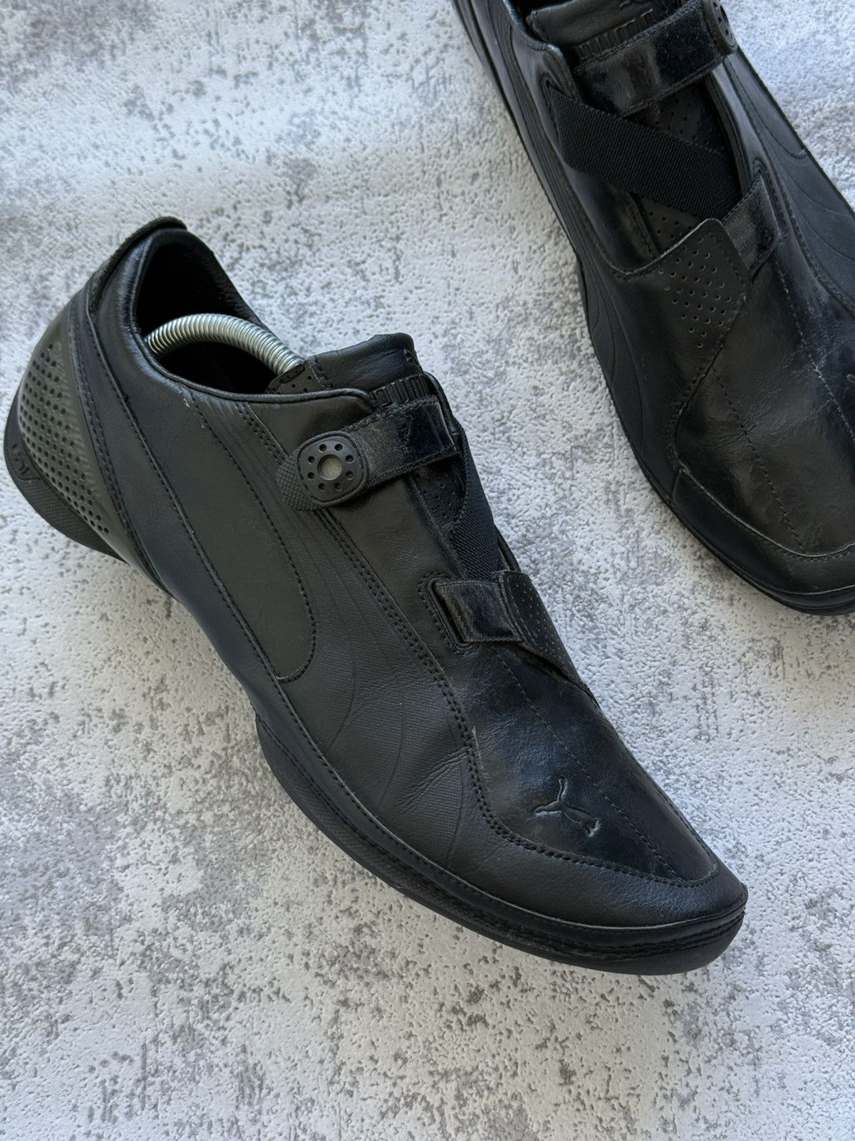 Puma Vintage Puma Cat Leather Y2K Shoes Size US 11.5 / EU 44-45 - 2 Thumbnail