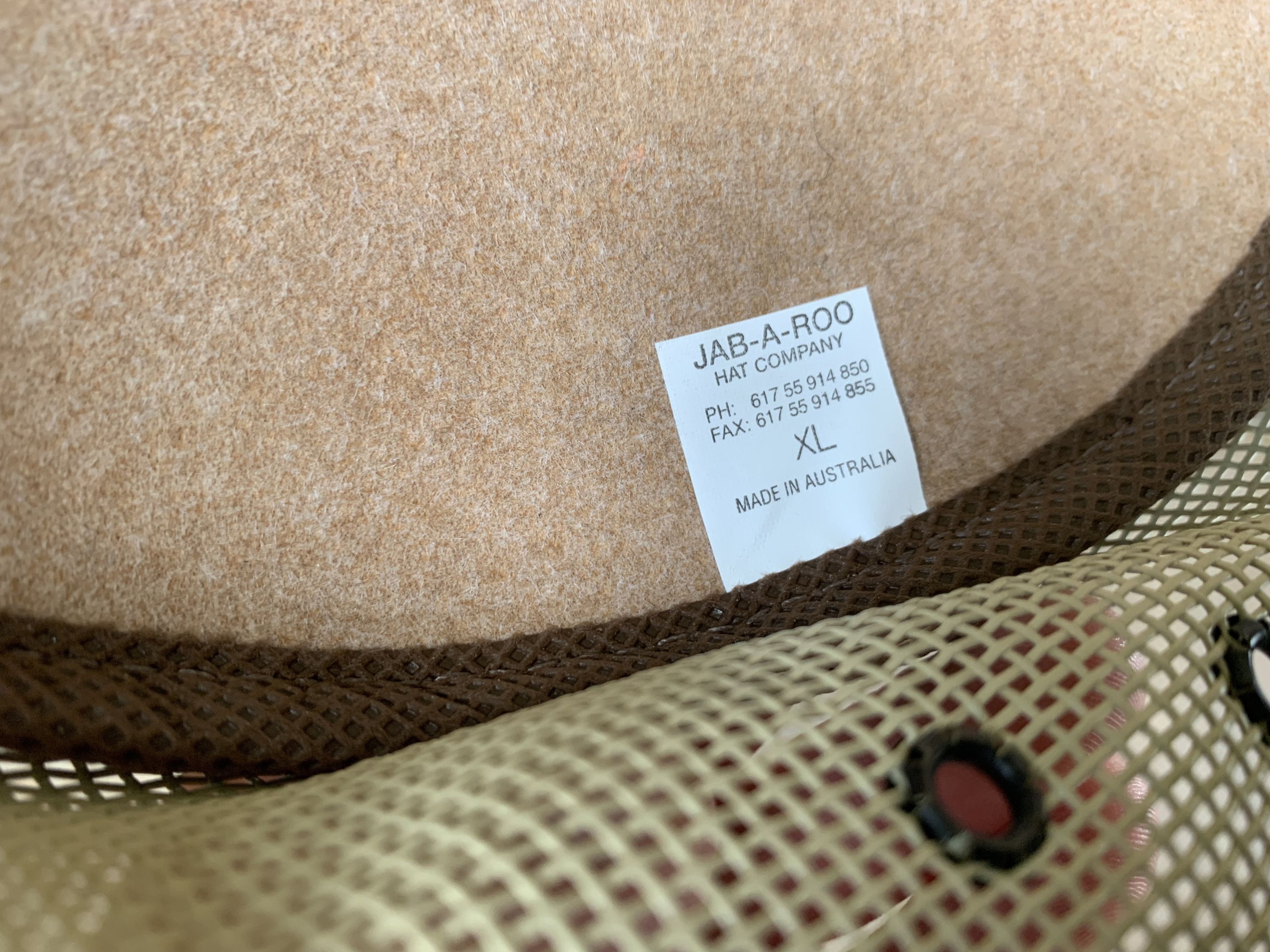 Designer Outback Shade Hat Safari Unisex Rare Made Australia Beige Size ONE SIZE - 6 Thumbnail