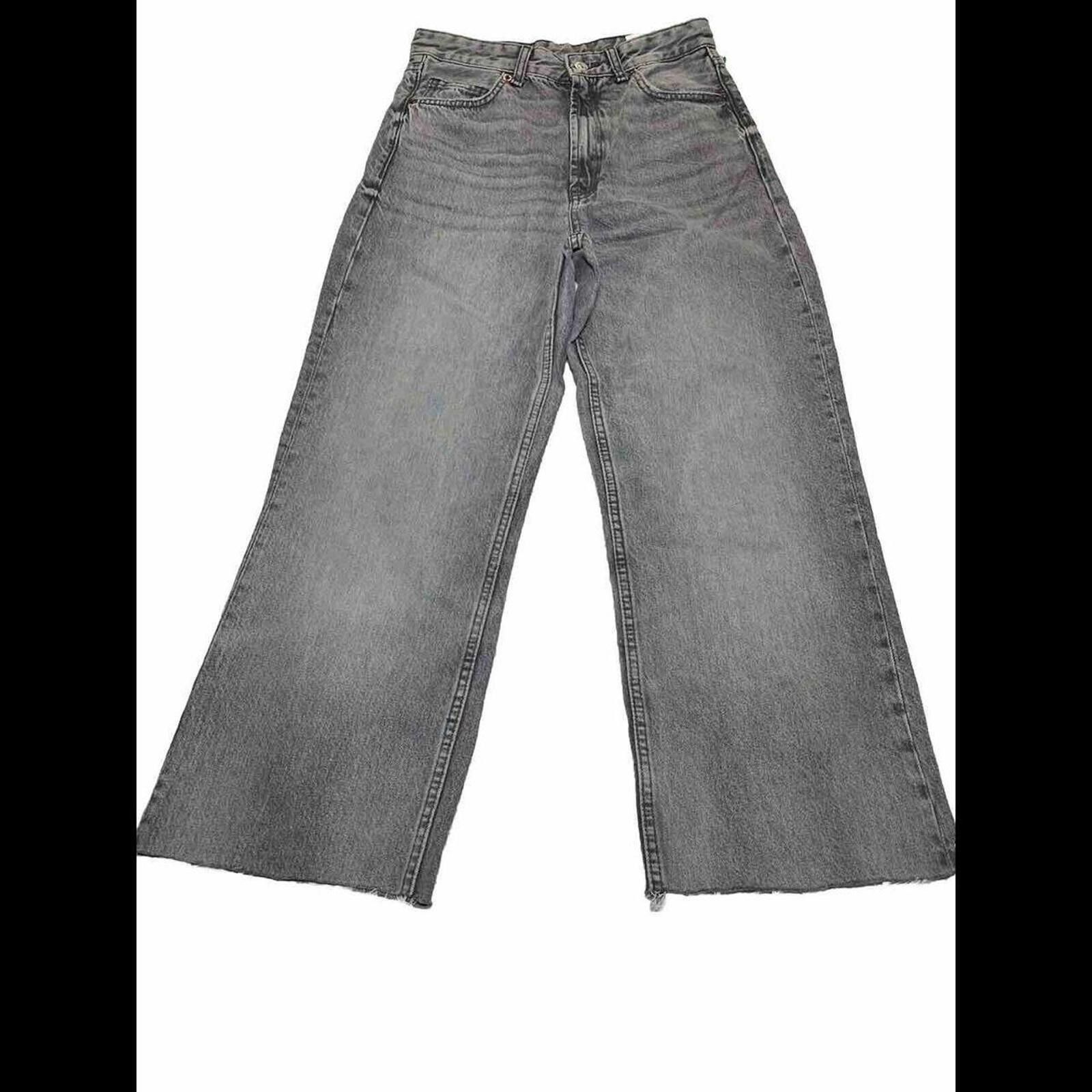 Zara Zara Women's Grey Jeans Size 28" / US 6 / IT 42 - 1 Thumbnail