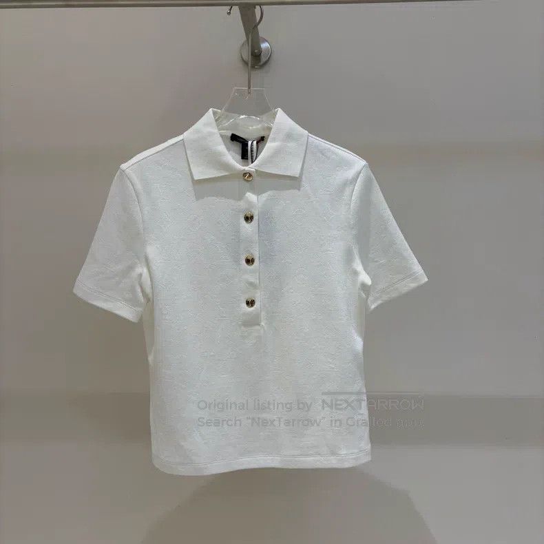 Louis Vuitton Louis Vuitton Old-print dark stripe polo shirt Size US XS / EU 42 / 0 - 1 Thumbnail