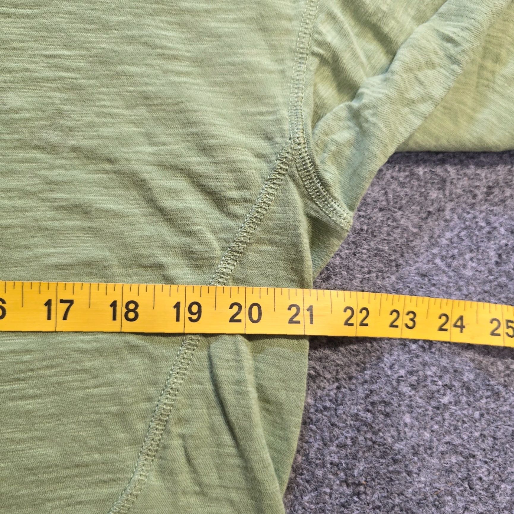 Madewell Madewell Top Womens Size Medium Green Slub Knit Long Sleeve Capsule Minimalist Shirt Size M / US 6-8 / IT 42-44 - 5 Thumbnail