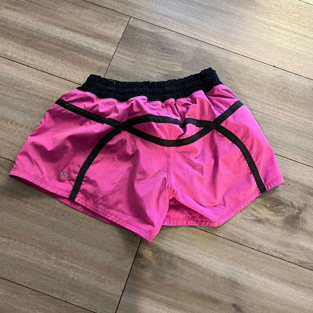 Lululemon Lululemon Pink Athletic Workout Shorts Women 4 Size 27" / US 4 / IT 40 - 4 Thumbnail