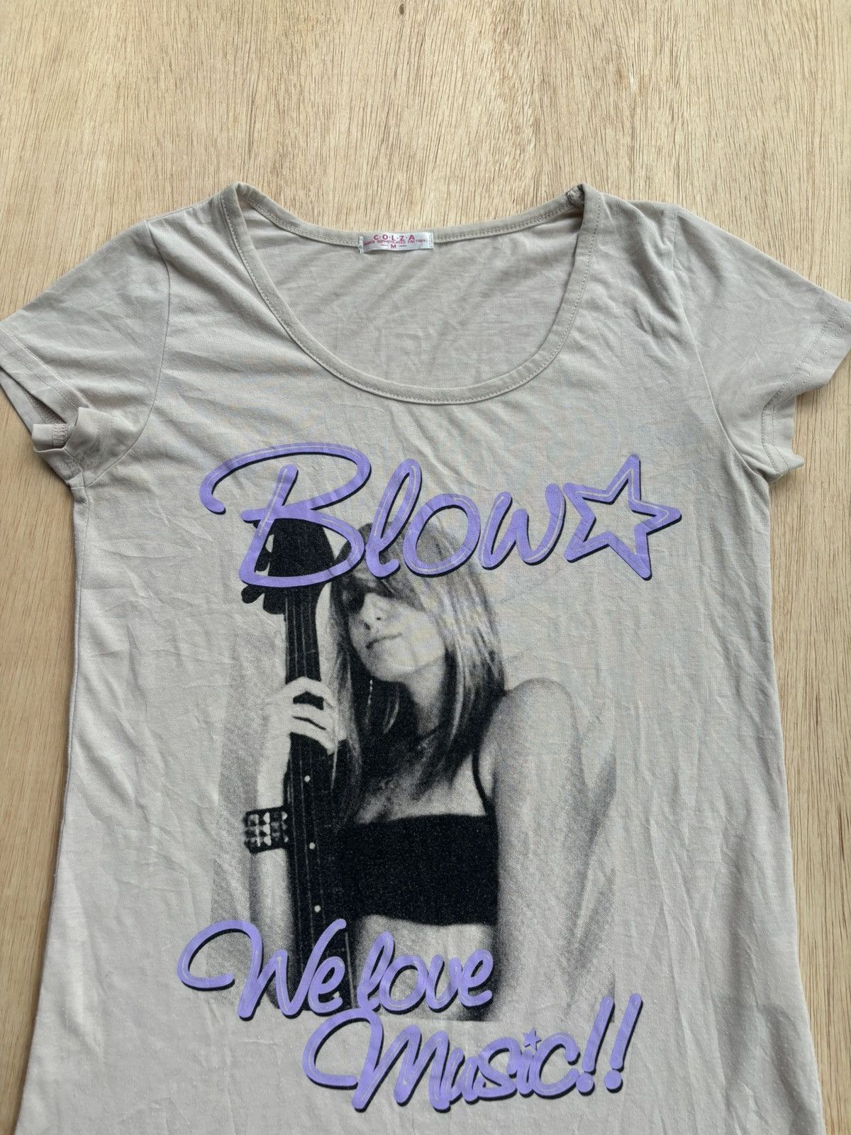 Hysteric Glamour × Japanese Brand Y2k Colza Hysteric Glamour Style Women's Tshirt Size M / US 6-8 / IT 42-44 - 2 Thumbnail