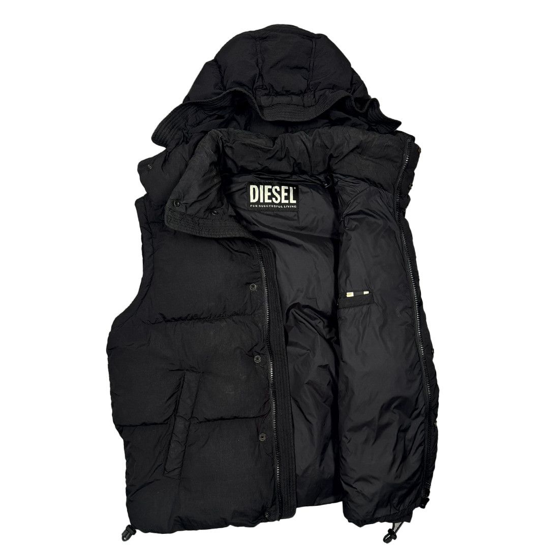 Diesel Diesel - Hooded Technical Gilet - Black - XL Size US XL / EU 56 / 4 - 2 Thumbnail