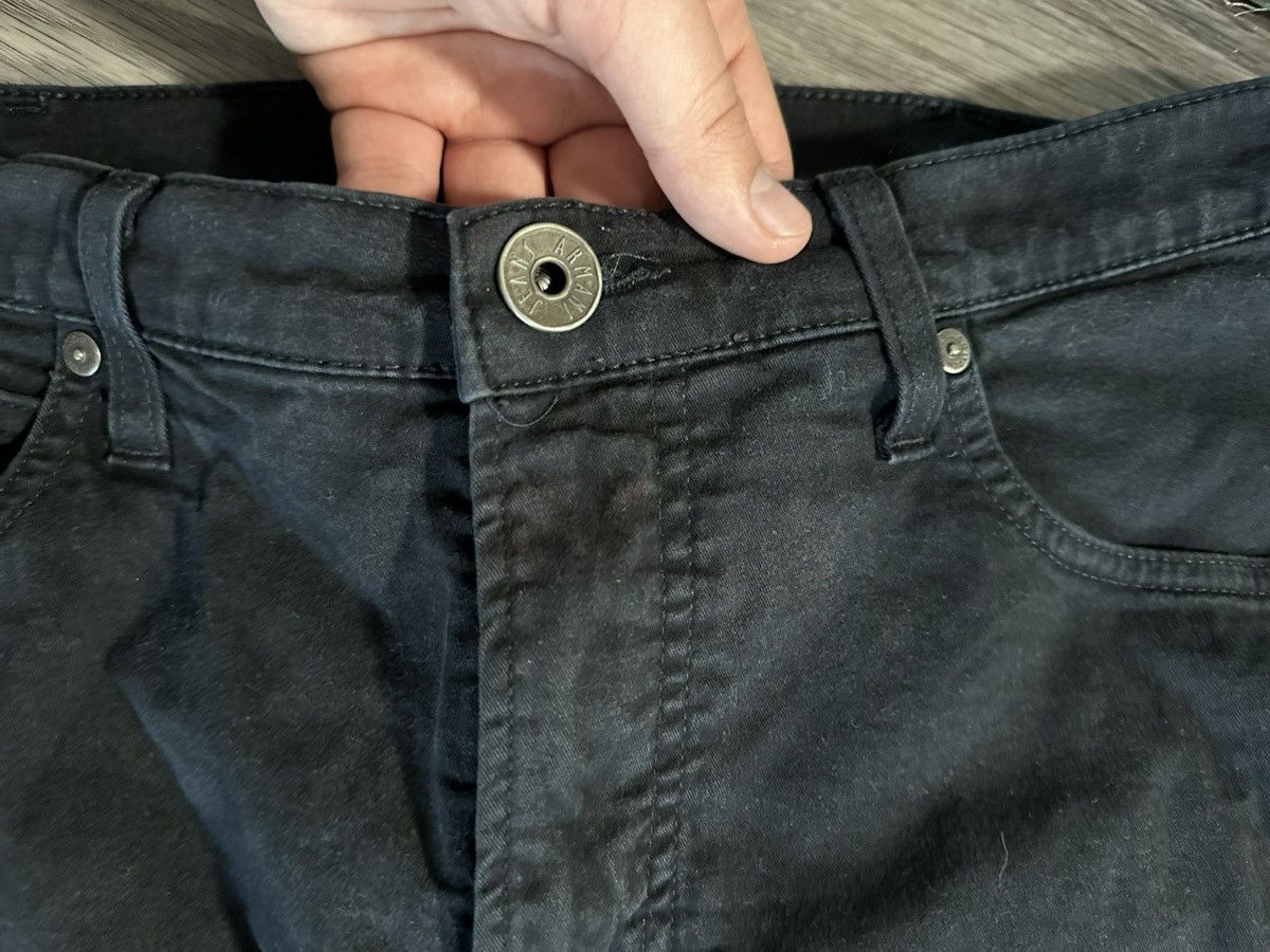Armani Armani metal logo wide baggy vintage jeans mens size 36 Size US 36 / EU 52 - 11 Thumbnail