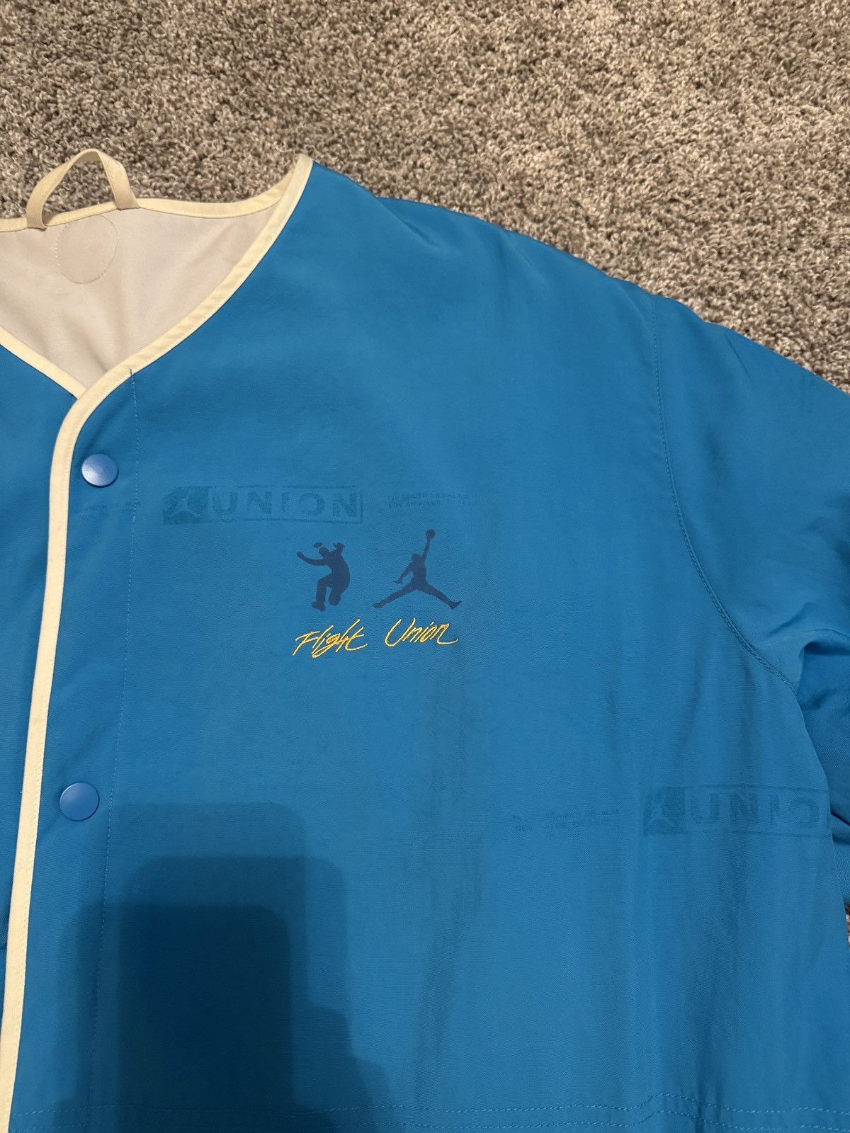 Jordan Brand × Union LA Nike Jordan x Union M J LINER Jacket Reversible Size US XXL / EU 58 / 5 - 3 Thumbnail