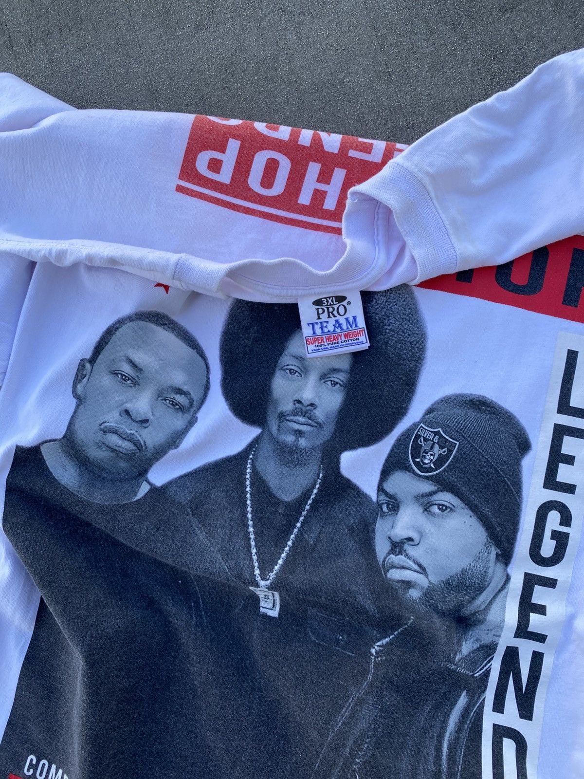 Snoop Dogg Hip Hop Legends Dr. Dre Snoop Dogg Ice Cube Size US XXL / EU 58 / 5 - 4 Thumbnail