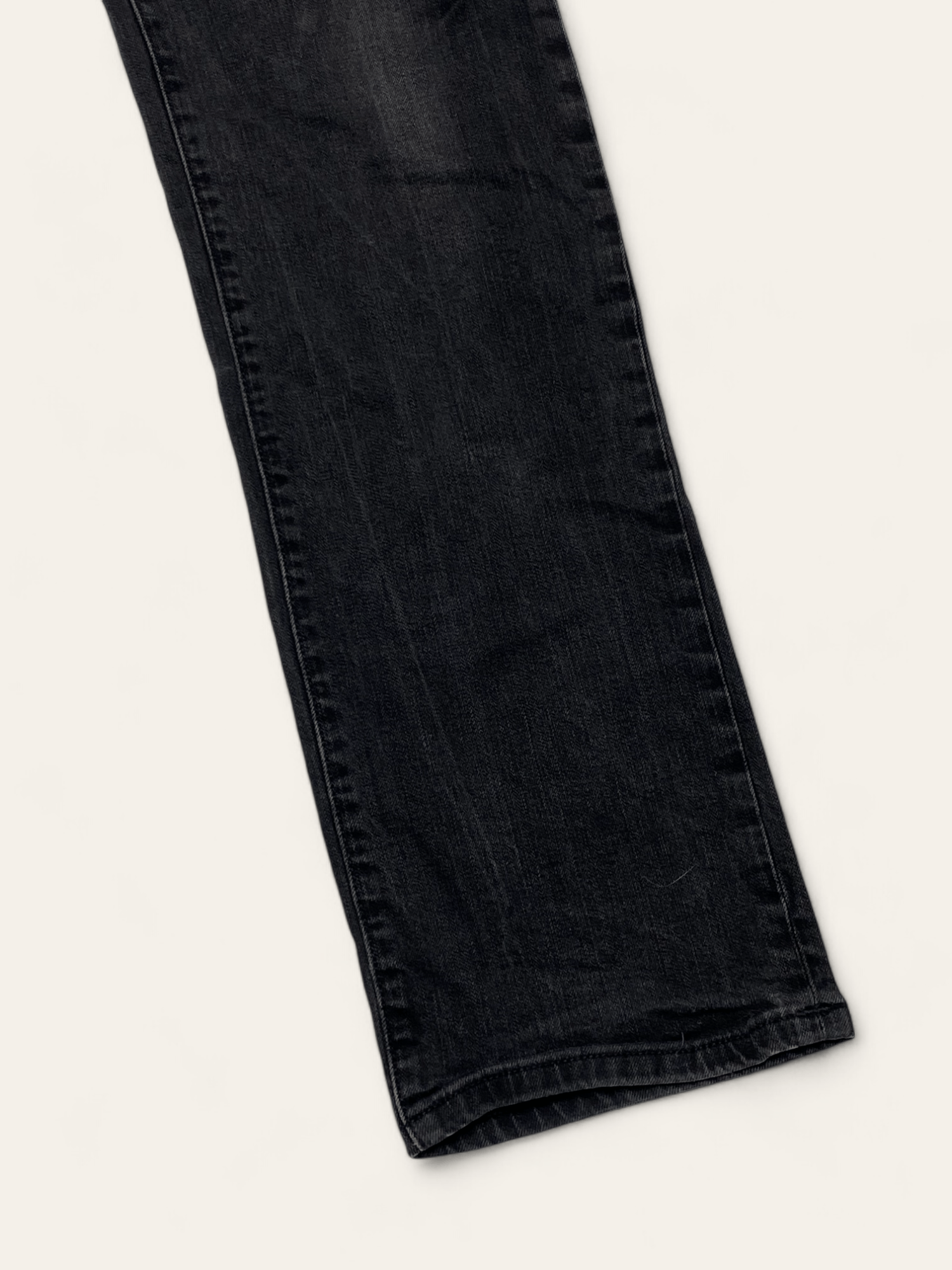 Jean 00s Vintage TOMMY HILFIGER DENIM Black Washed Faded Jeans Size US 35 - 2 Thumbnail
