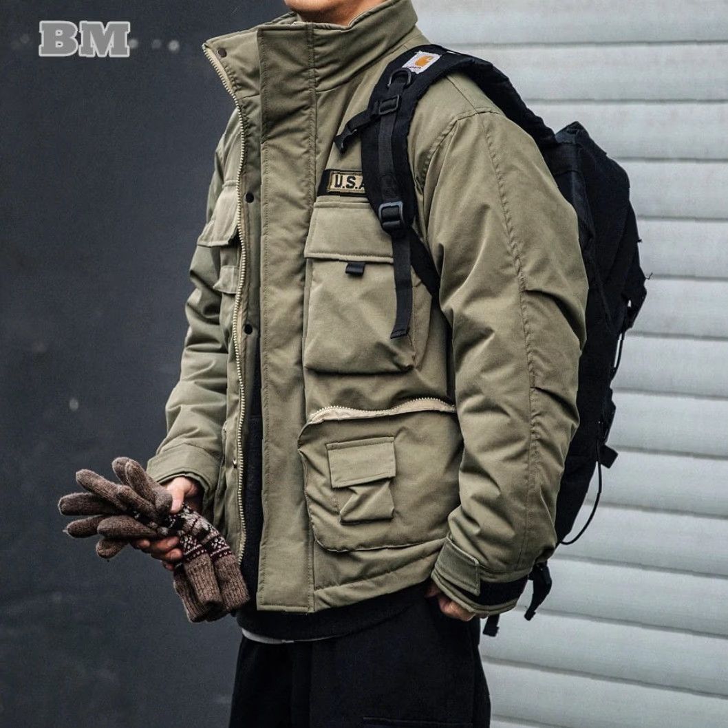 Kapital TendGank U.S. ARMY Jacket Military Style Winter Padded Vintage Korean Kapital L Green Mens 69 cm 60 cm Sleeve 54 cm Height? Size US L / EU 52-54 / 3 - 2 Thumbnail