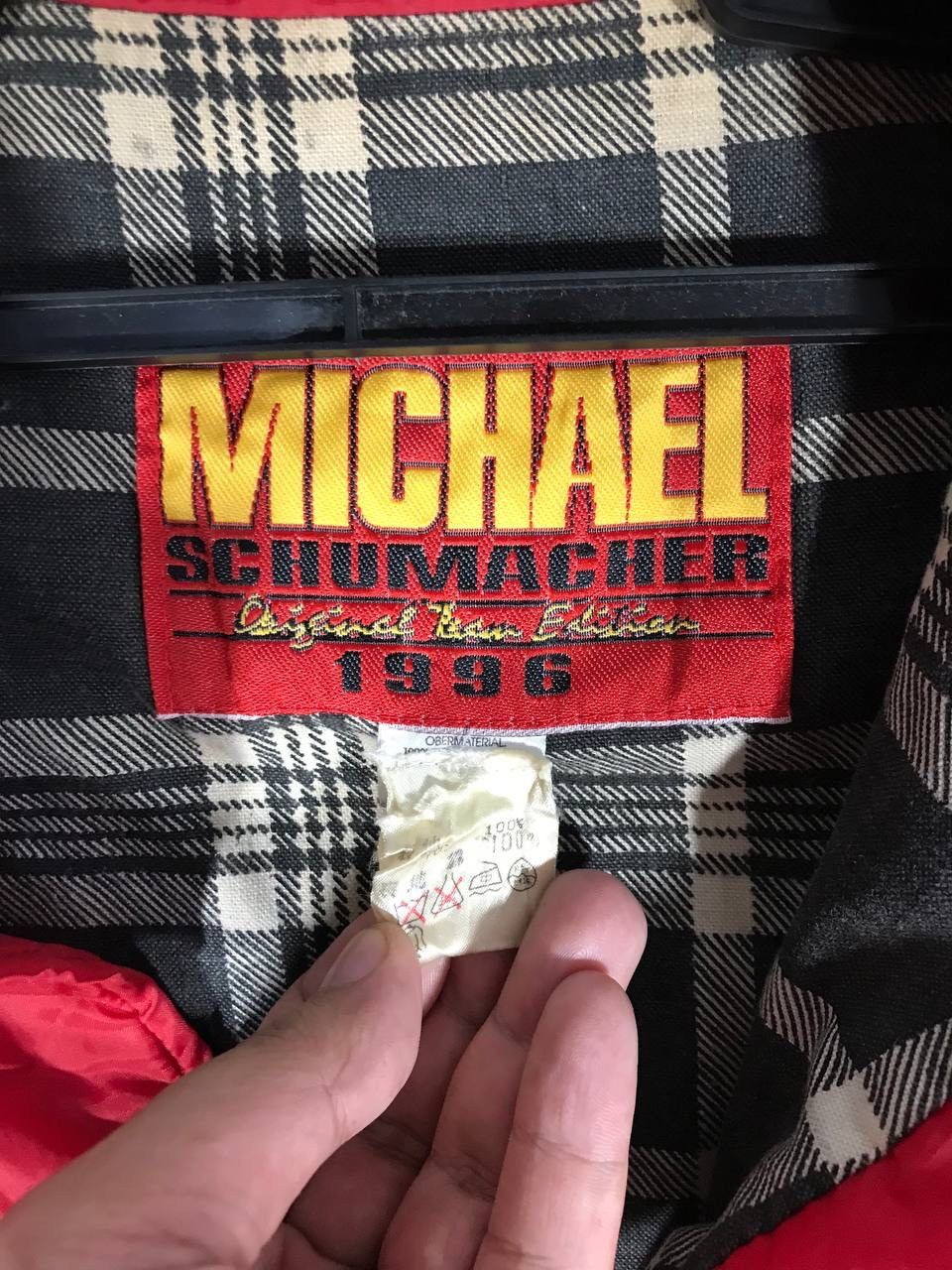 Ferrari × Formula 1 × Vintage Vintage 1996 michael schumacher Ferrari team formula one Size US L / EU 52-54 / 3 - 9 Thumbnail