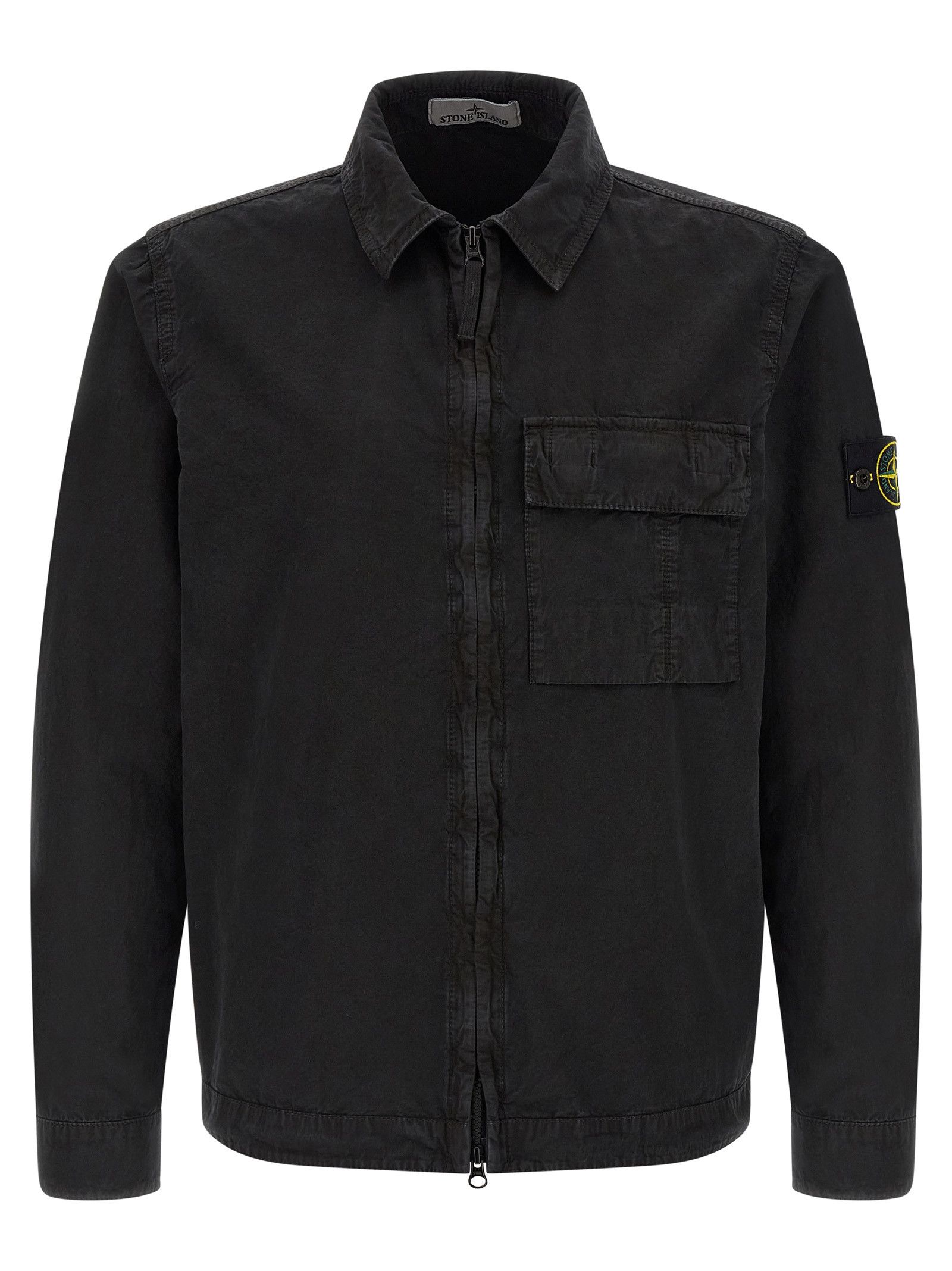 Stone Island '1200008' overshirt Size US XL / EU 56 / 4 - 1 Thumbnail
