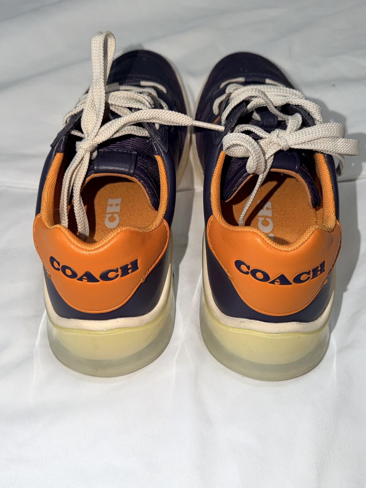 Coach Coach Mens Citysole Court Sneaker Purple/Orange Size 9 Size US 9 / EU 42 - 5 Thumbnail