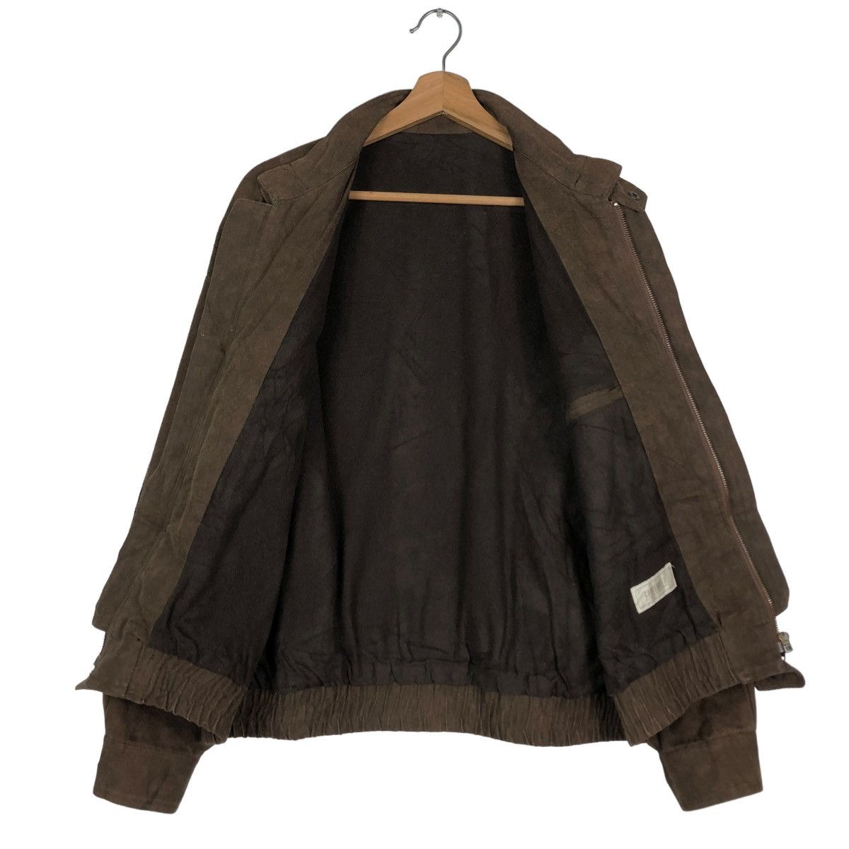 Japanese Brand 🔥VINTAGE BIKER SUEDE FLY JACKET CROSSBREED ISSEY MIYAKE Size US M / EU 48-50 / 2 - 15 Thumbnail