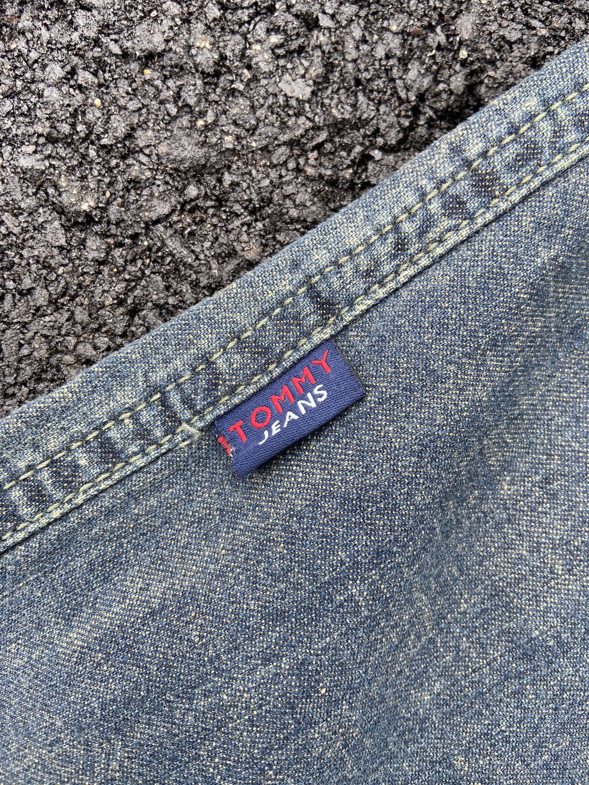 Tommy Hilfiger × Vintage TOMMY HILFIGER JEANS BAGGY Y2K Size US 33 - 5 Thumbnail