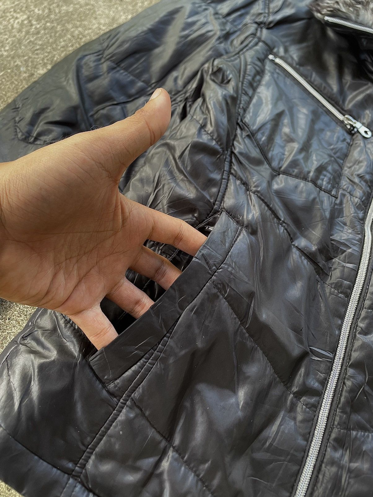 Japanese Mossimo Faux Fur Vkei Style Jacket
