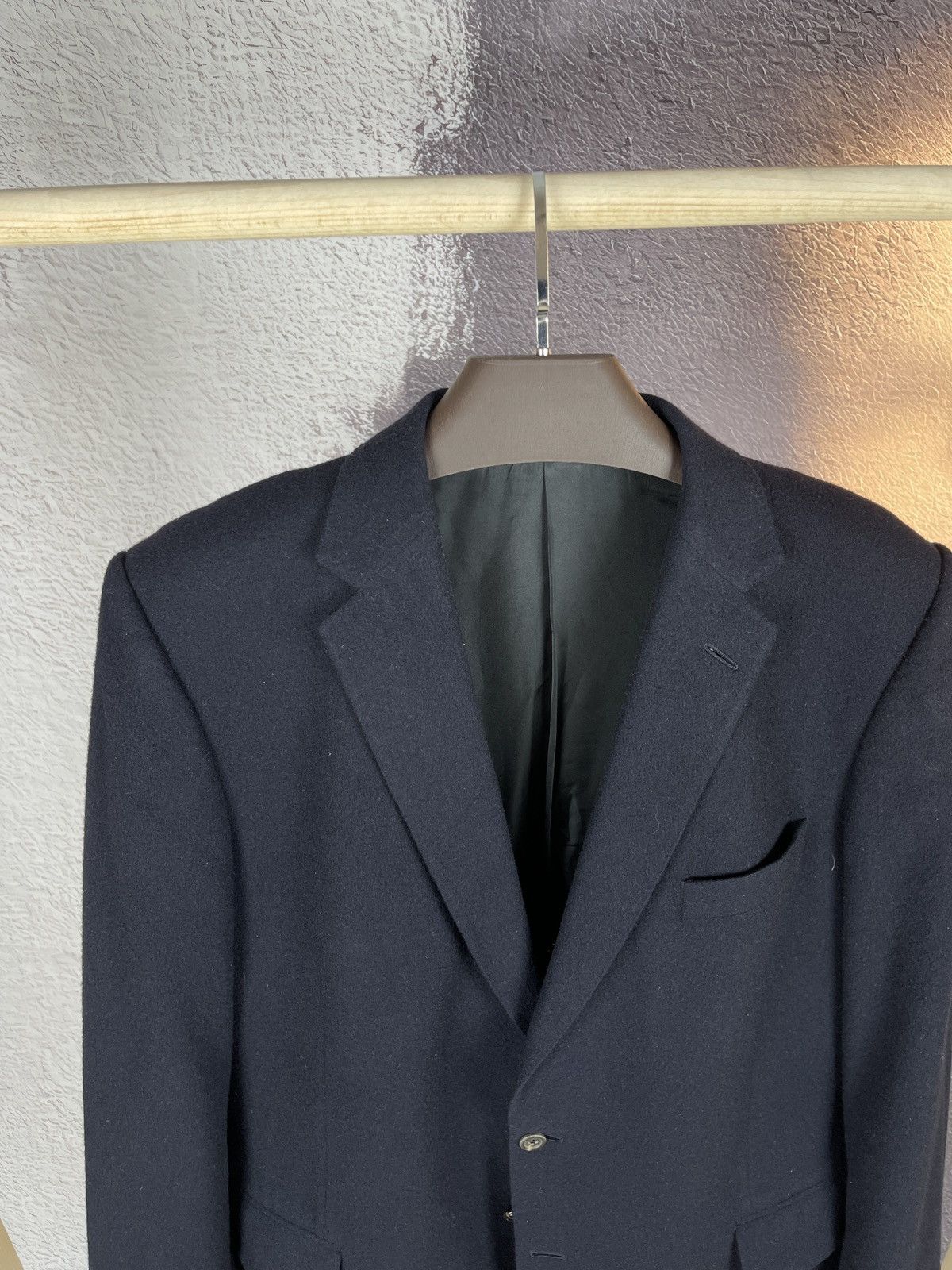 Ede & Ravenscroft Ede & Ravenscroft pure cashmere 2 button blazer Joshua Ellis Size 46L - 8 Thumbnail
