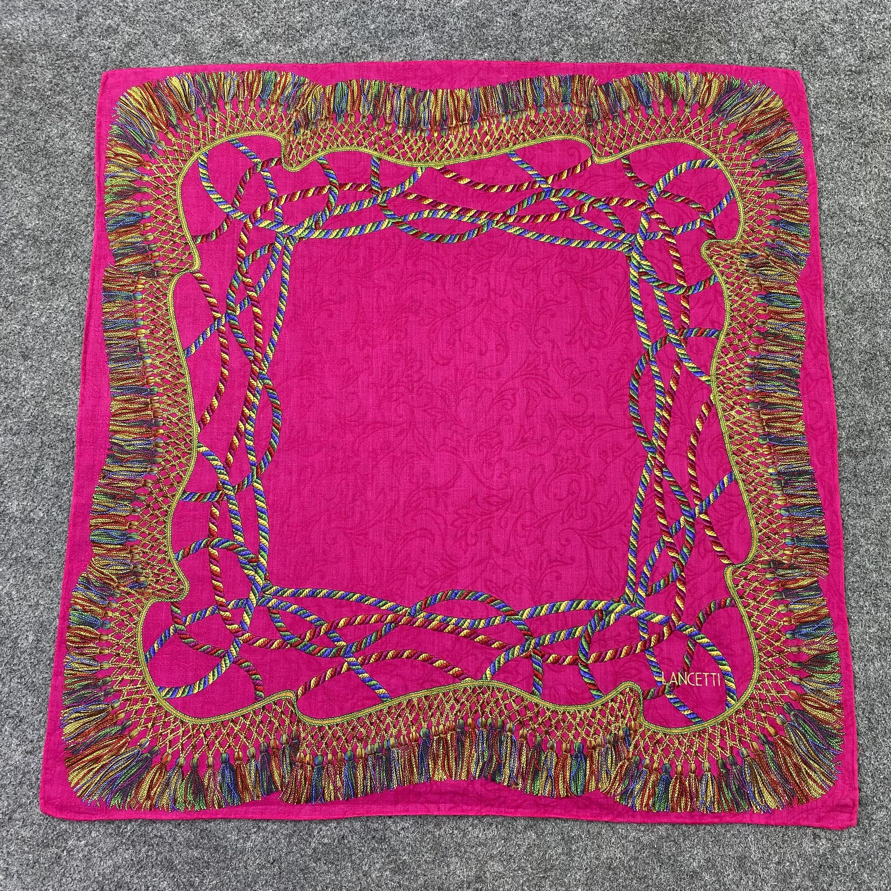 Lui di Lancetti lancetti bandana handkerchief neckerchief -B885 Size ONE SIZE - 3 Thumbnail