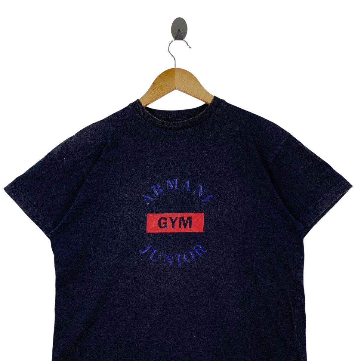Armani Vintage ARMANI GYM JUNIOR By Armani Jeans Italy Shirt Size US M / EU 48-50 / 2 - 2 Thumbnail