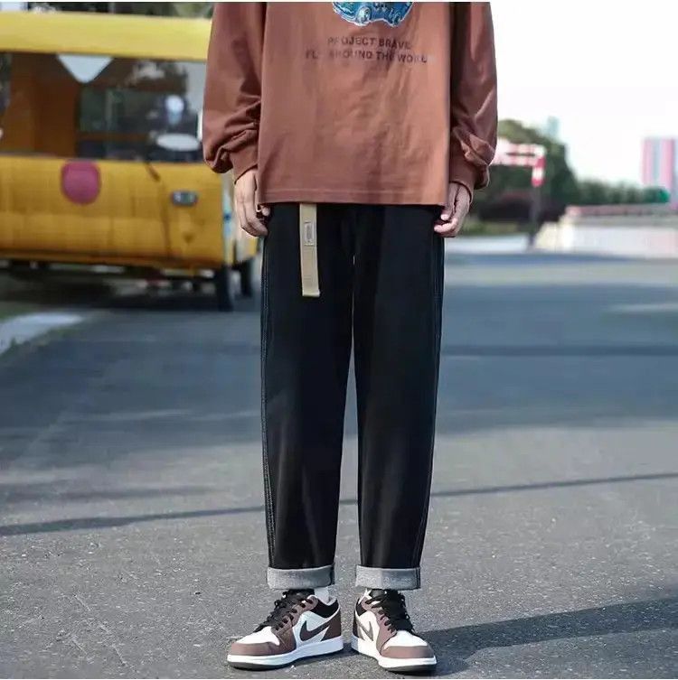Japanese Brand Retro casual straight leg jeans Size US 32 / EU 48 - 6 Thumbnail